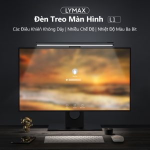 Đèn treo màn hình máy tính Lymax L1 GJS-D013,Wireless Touch & Remote,3 Chế Độ Màu,Cho PC / Laptop